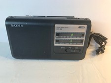Sony ICF-38 Portable AM/FM RADIO