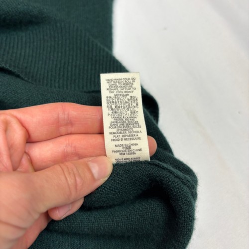 Der Große. Lässiger Pullover Kaschmirpullover mit V-Ausschnitt Damen 1/S - Bild 8 von 9