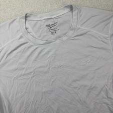 Milwaukee Tool Workskin Lightweight Performance Shirt Mens 3XL Gray Short Sleeve