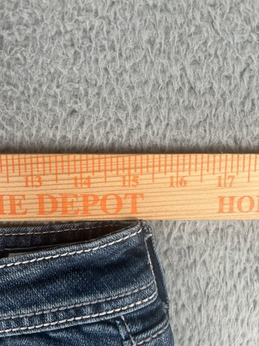 Miss Me Jeans Size 28 (30x33) JW5611B Boot Distressed Cowgirl Western Stretch - Picture 10 of 16