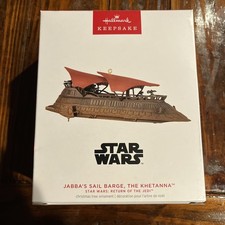 2023 Hallmark Star Wars Jabba's Sail Barge  The Khetanna Ornament