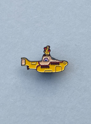 Pin/Anstecknadel/Emaille-Brosche für BEATLES* Fans/Rock/Popmusikband/yellow subm