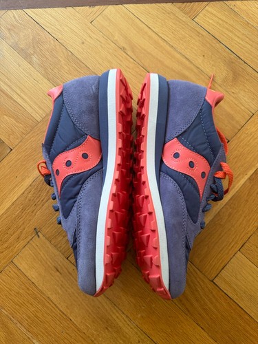 Size 9.5 Saucony Jazz Women’s Purple And Pink Comfort Sneakers (S1044-315) - Picture 7 of 9