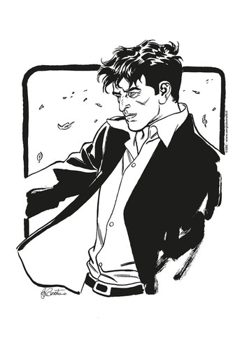 DYLAN DOG DOPO MEZZANOTTE EDIZIONE LIMITATA NUMERATA BIANCA  LUCCA COMICS 2025 - Foto 2 di 4