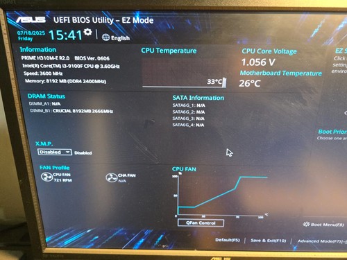 ASUS PRIME H310M-E R2.0 LGA 1151 Intel H310 DDR4 Mobo MATX + i3 9100F + 8GB + IO - Zdjęcie 7 z 7