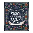 My Favorite Place Blanket Gifts For Daughter On Christmas Xmas Anniversary