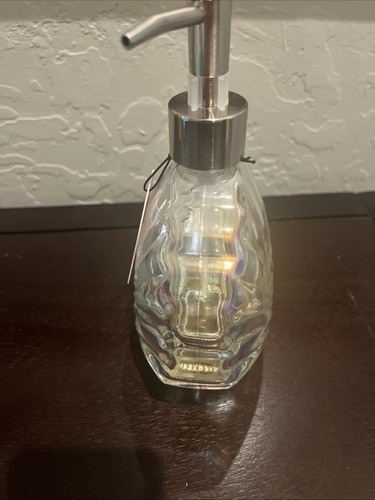 1 Aroma Aria decorative Soap Container, for Liquid Hand 16 fl oz glass - Picture 3 of 6