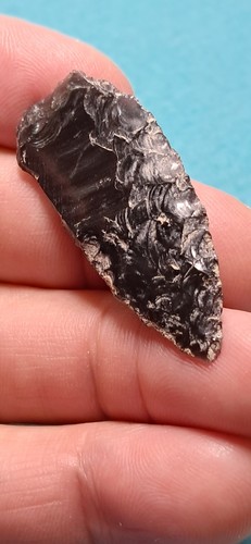 CURVED KNIFE POINT Oregon Authentic Arrowheads Obsidian Artifacts Collection