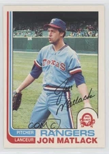 1982 O-Pee-Chee Jon Matlack #239