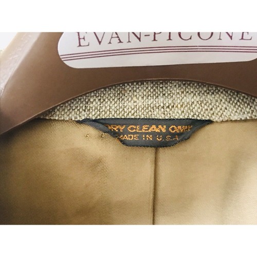 Giacca cappotto sportivo uomo KUPP Kuppenheimer tweed marrone taglia 32 lunghezza - Foto 4 di 11