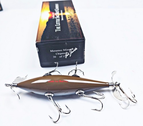 Little Sac Bait Co Meramec Minnow Lure Chipmunk New In Box - Picture 3 of 3