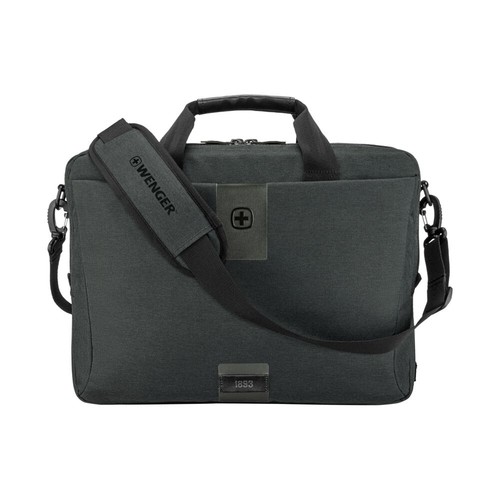 WENGER Laptop-Aktentasche MX ECO Brief 16" Latop Tablet-Fach 15 L Kohlefarben - Bild 2 von 5
