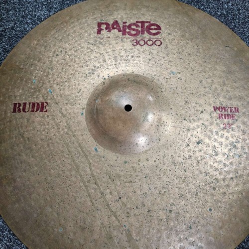 Ride Becken 22" Paiste 3000 Power Vintage GEBRAUCHT! RKPWP110724 SALE! - Bild 2 von 3