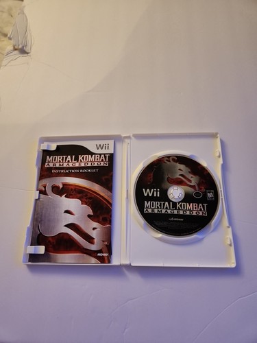 Mortal Kombat: Armageddon (Nintendo Wii, 2007) Completo Testato Funzionante CIB - Foto 5 di 9