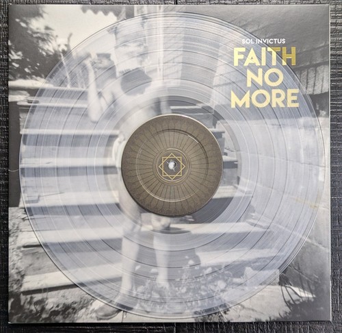 Faith No More Sol Invictus LTD Edition Clear Vinyl First Pressing - Picture 3 of 10
