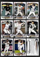 2025 Bowman Draft - DETROIT TIGERS Team Set 