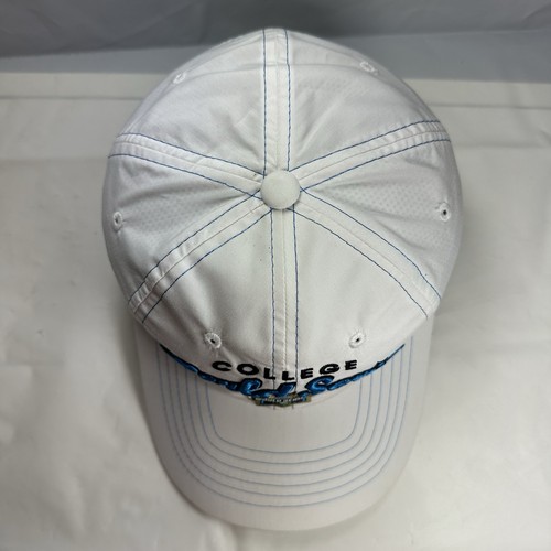 2018 Men's College World Series Hat NCAA White Strapback Baseball Cap, Zephyr - Picture 3 of 11