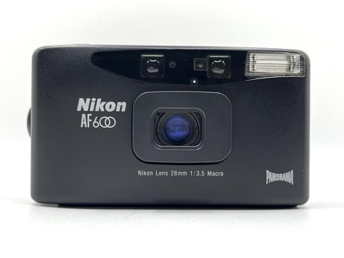 * MINT * Nikon AF600 Panorama Black Point & Shoot Compact Film Camera From JAPAN - Picture 4 of 19