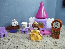 Retired  LEGO Duplo Belle’s Tea Party 10877  Disney Princess- Beauty & The Beast
