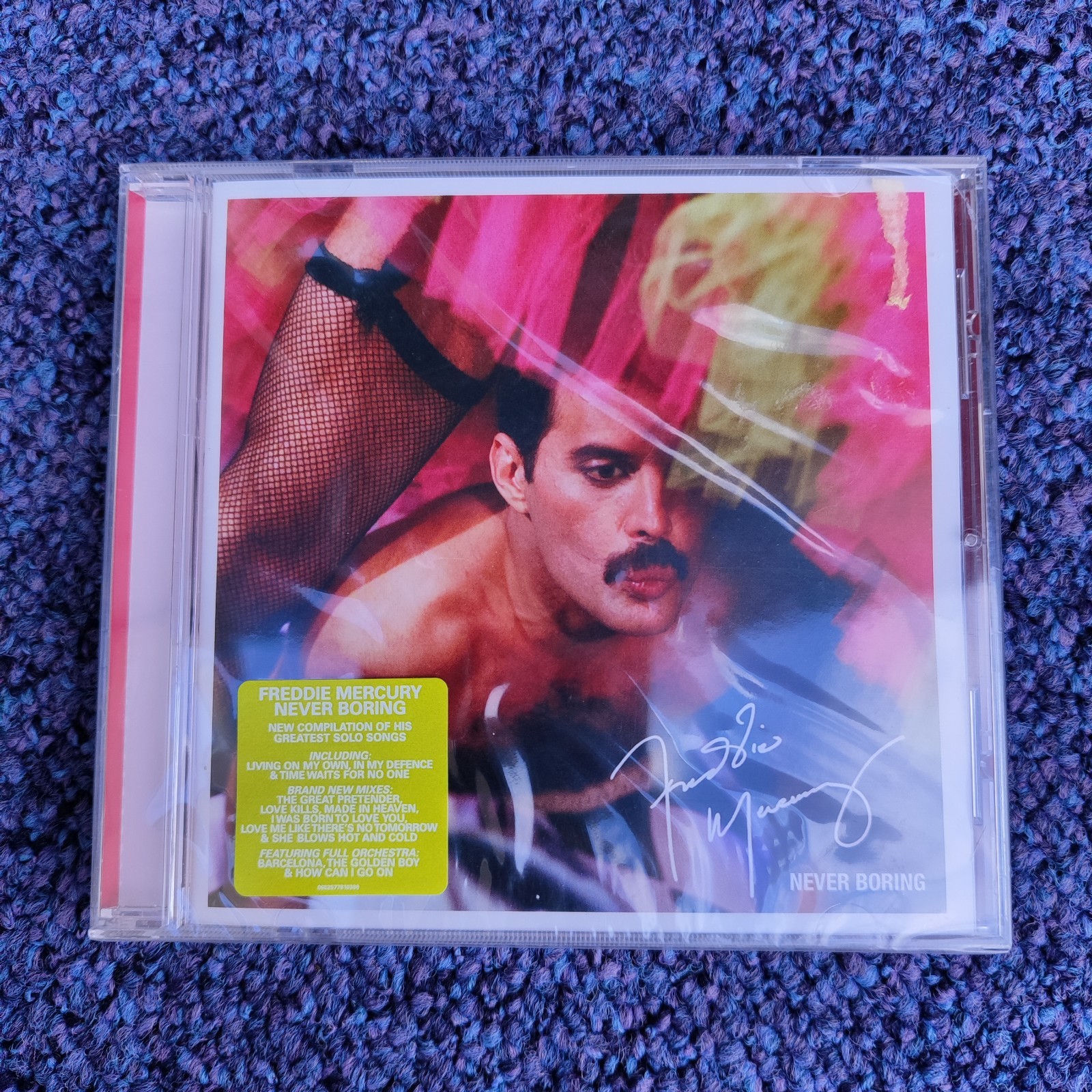 Freddie Mercury Never Boring CD Compilation Album NEW & SEALED Queen - Free P&P