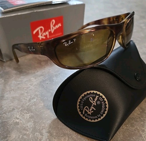 🔥 AUTHENTIC RAY-BAN PREDATOR Vintage HAVANA Polarized Sunglasses RB 4033 642/47 - Picture 3 of 7