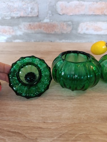Set Da Bagno In Vetro Anni 60 Bottigliette Spruzzatore Da Toilette - Imagen 8 de 24