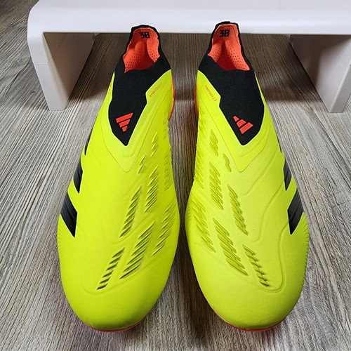 Adidas Predator Elite Laceless SG gelb/schwarz Herren Größe 12,5 neu IE0046 - Bild 3 von 7