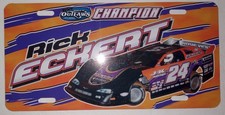 Vintage Rick Eckert 2011 #24 WoO Championship License Plate