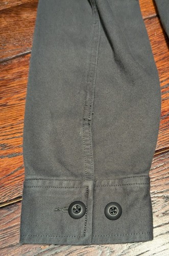 Faherty Men's L/S Jersey Shirt Jacket Shacket Faded Charcoal Gray Size L NWT - Picture 10 of 17