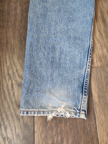 Vintage Levis 550 Jeans Herren 36x30 Relaxed Fit Y2K 2001 Stone Wash 100% Baumwolle - Bild 11 von 19