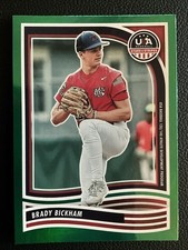 2024 Panini Stars and Stripes - Brady Bickham #144 Green (RC)