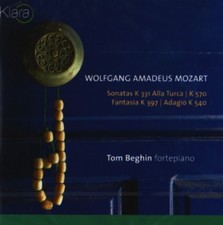 Tom Beghin Sonatas, Fantasia, Adagio (Beghin) (CD) Album