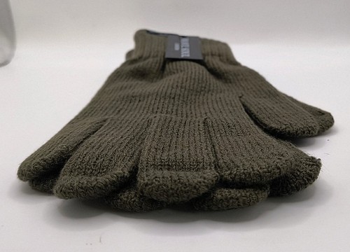 Brave Soul London khakifarbene Herrenhandschuhe Einheitsgröße UVP £16,99 neu mit Etikett - Bild 3 von 13