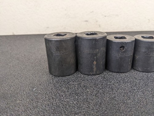 #bl924 Snap On Tools 311imya 1/2” Drive 3/8" to 1” sae shallow impact socket set - Picture 2 of 21