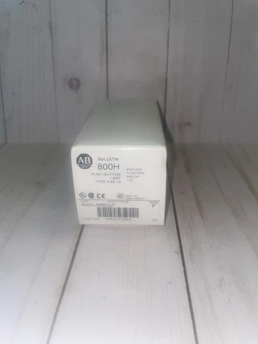 Allen Bradley 800H-AR6D2P Pushbutton Unused Inventory N.O.S.