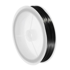 20 Gauge Copper Wire for Jewelry Making Tarnish Resistant Beading Wire Black