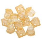  12 Stück Mini-Weihnachtslampen zum Aufhängen, Lampenschirm aus Eisen, hohle