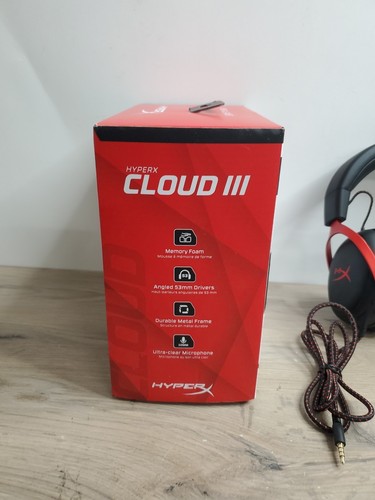 HyperX Cloud III Wired – Gaming Headset for PC, PS5, PS4, Black - Picture 2 of 12