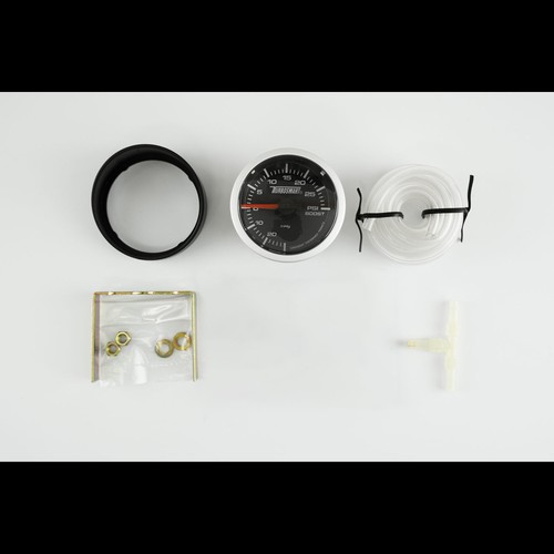 Turbosmart Turbo Boost Auto Anzeige - 52 mm - 0-30 PSI - schwarzes Zifferblatt Gesicht/weiß - Bild 2 von 2