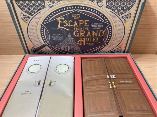 Professor Puzzle Escape From The Grand Hotel Mystery Escape Room Game Complete - Picture 3 of 3