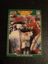 1989 Pro Set Neil Smith #180 Kansas City Chiefs
