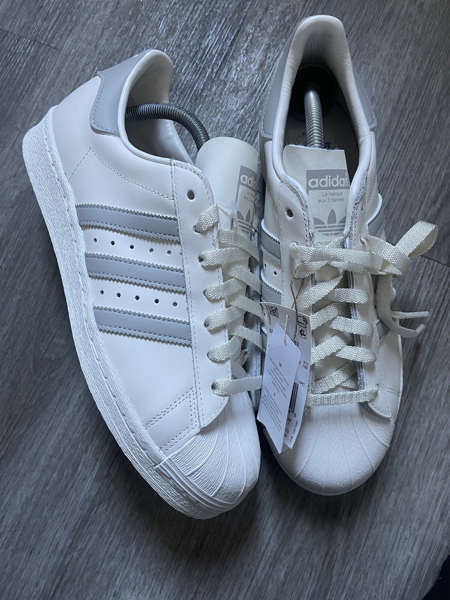 Adidas Superstar 82 (Mens 10) “Cloud White/Metal Gray Adidas Superstar 82 (Mens 10) “Cloud White/Metal Gray
