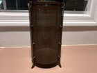 Brass Vintage Metal Mesh Brass Wastebasket/Umbrella Stand MCM