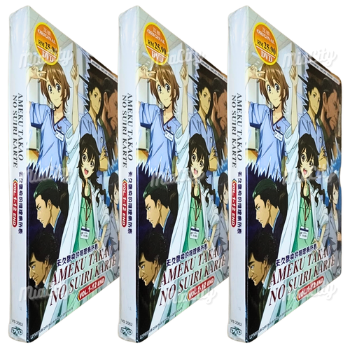 Anime DVD Ameku Takao no Suiri Karte Vol. 1-12 End ENG DUB & SUB All Region - Picture 5 of 10