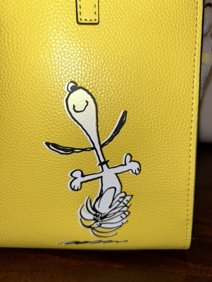 Marc Jacobs×SNOOPY Mini Grind Leather Tote | eBay