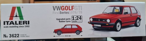 Volkswagen VW Golf Gti Zuerst Serie 1976/78- Italeri Kit 1:24 3622 - Picture 3 of 5