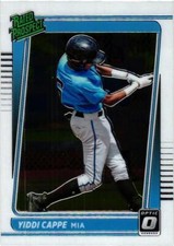 2021 Donruss Optic #RP3 Yiddi Cappe Rated Prospect