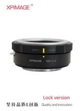 XPimage Locking Adapter for MINOLTA MD Lens to Sony E mount A6600 VG10 5R Camera