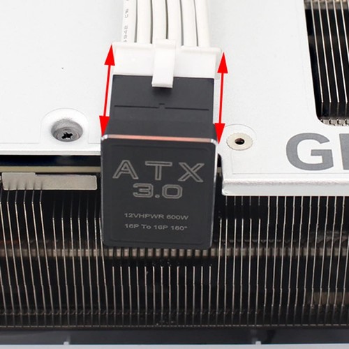 Adattatore CY 12VHPWR ATX3.0 PCI-E 5.0 Adattatore Modulare Alimentazione 12+4Pin a 12+4 16Pin - Foto 8 di 24