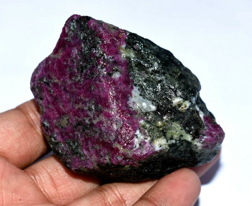 764.35 Ct Natural Untreated Ruby Zoisite African Bi-Color Rough Specimen - Picture 2 of 3